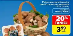 Carrefour Polskie pieczarki brunatne oferta