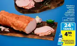 Carrefour Polędwica wędzona oferta