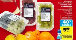 Carrefour Winogrona bezpestkowe białe, czerwone, miks CARREFOUR oferta