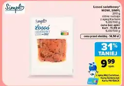 Carrefour Łosoś sałatkowy oferta