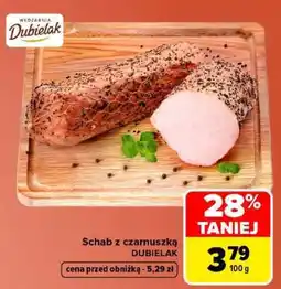 Carrefour Schab z czarnuszką oferta