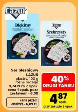 Carrefour Ser pleśniowy Lazur oferta