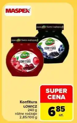Carrefour Konfitura Łowicz oferta
