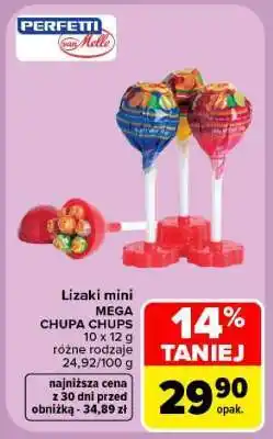 Carrefour Lizaki mini MEGA CHUPA CHUPS oferta