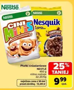Carrefour Płatki śniadaniowe NESTLÉ oferta
