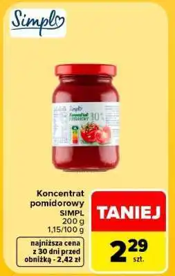 Carrefour Koncentrat pomidorowy oferta