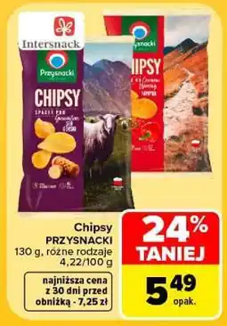 Carrefour Chipsy Przysnacki oferta
