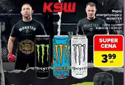 Carrefour Napój energetyzujący Monster oferta