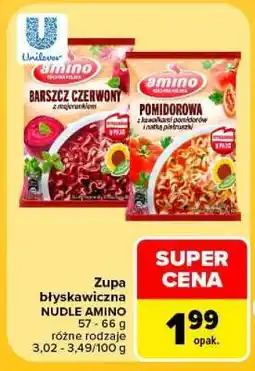Carrefour Zupa błyskawiczna NUDLE AMINO oferta