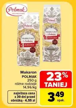 Carrefour Makaron POLMAK oferta