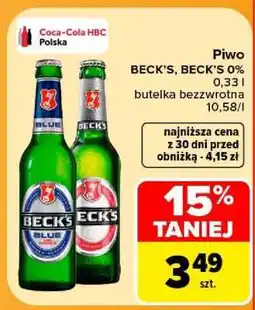 Carrefour BECK'S, BECK'S 0% oferta