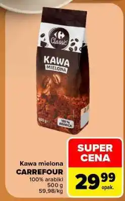 Carrefour Kawa mielona CARREFOUR oferta