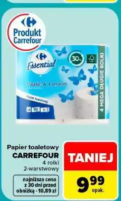 Carrefour Papier toaletowy Carrefour oferta