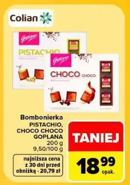 Carrefour Bombonierka PISTACHIO, CHOCO CHOCO oferta