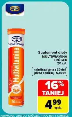 Carrefour MULTIWITAMINA KRÜGER oferta