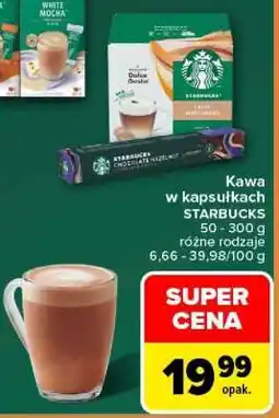 Carrefour Kawa w kapsułkach STARBUCKS oferta