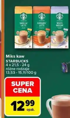 Carrefour Miks kaw STARBUCKS oferta