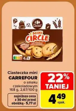 Carrefour Ciasteczka mini CARREFOUR oferta