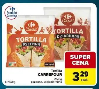 Tortilla Carrefour pszenna