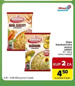 Carrefour Express Zupa błyskawiczna Nudle Ogórkowa Amino oferta
