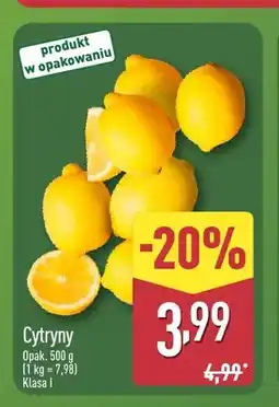 ALDI Cytryny oferta