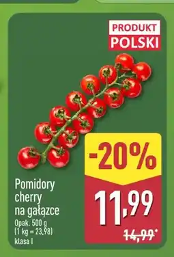 ALDI Pomidory cherry na gałązce oferta