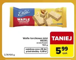 Carrefour Express Wafle torcikowe mini orzechowe E.Wedel oferta