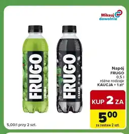 Carrefour Express Napój Frugo czarne oferta