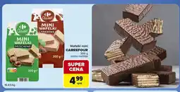Carrefour Express Wafelki mini kakaowe Carrefour oferta
