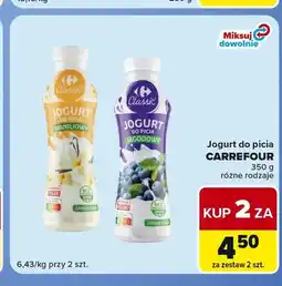 Carrefour Express Jogurt do picia jagodowy Carrefour oferta