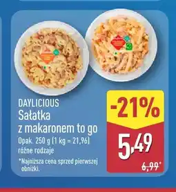 ALDI Sałatka z makaronem to go Daylicious oferta