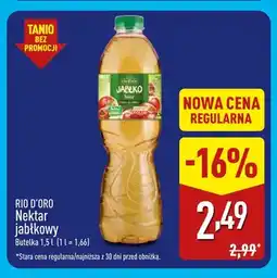 ALDI Nektar jabłkowy Rio D'Oro oferta