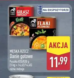 ALDI Danie gotowe gulasz wieprzowy Męska Rzecz oferta