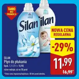 ALDI Płyn do płukania Silan oferta
