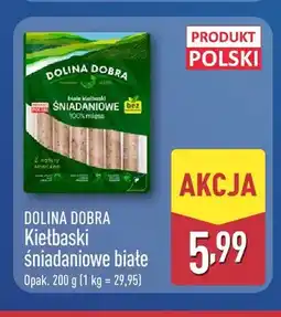 ALDI Kiełbaski śniadaniowe białe Dolina Dobra oferta