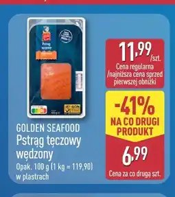 ALDI Pstrąg tęczowy wędzony w plastrach Golden Seafood oferta