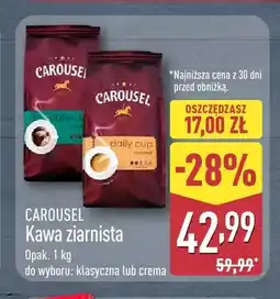 ALDI Kawa ziarnista klasyczna Carousel oferta