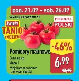 ALDI Pomidory malinowe oferta