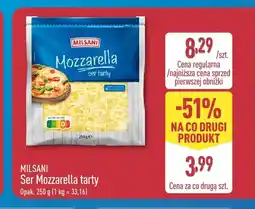 ALDI Ser Mozzarella tarty Milsani oferta