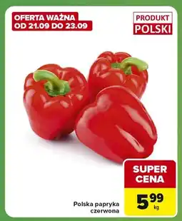 Carrefour Express Papryka czerwona polska oferta