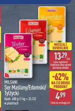 ALDI Ser maślany w plastrach Milsani oferta