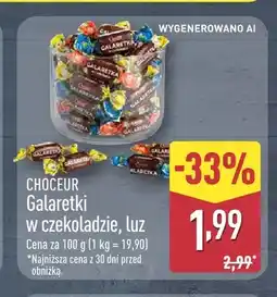 ALDI Galaretki w czekoladzie luz Choceur oferta