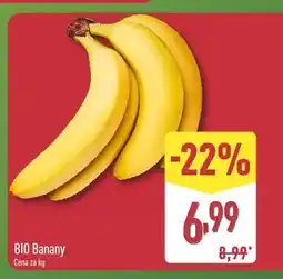 ALDI Bio banany oferta