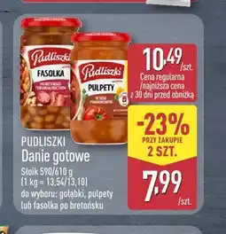 ALDI Danie gotowe gołąbki Pudliszki oferta