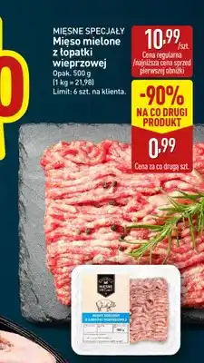ALDI Mięso mielone z łopatki wieprzowej Mięsne Specjały oferta