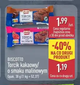 ALDI Torcik kakaowy Biscotto oferta