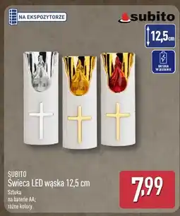 ALDI Świeca LED wąska 12,5 cm Subito oferta