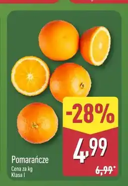 ALDI Pomarańcze oferta