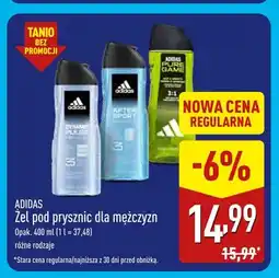 ALDI Żel pod prysznic dla mężczyzn Adidas oferta