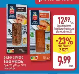 ALDI Łosoś wędzony z pieprzem Golden Seafood oferta